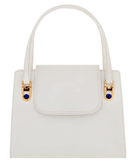 white round gucci bag|gucci white vintage bag.